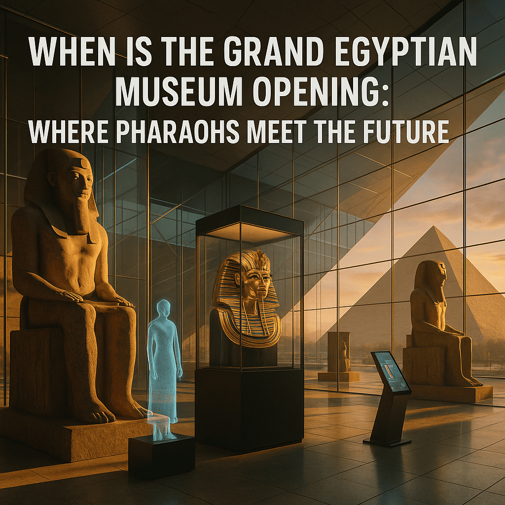 When is the grand Egyptian museum opening